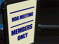 hoa meeting