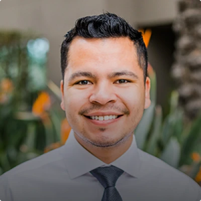 HOA attorney / HOA law A man with dark hair and a white shirt