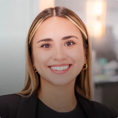 HOA attorney / HOA law A woman with long blonde hair and a black shirt