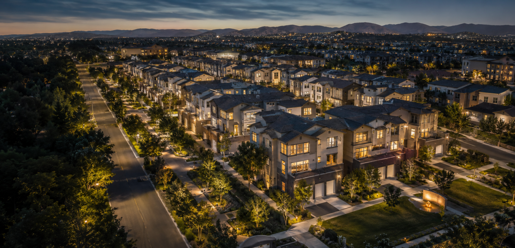 Large condo community