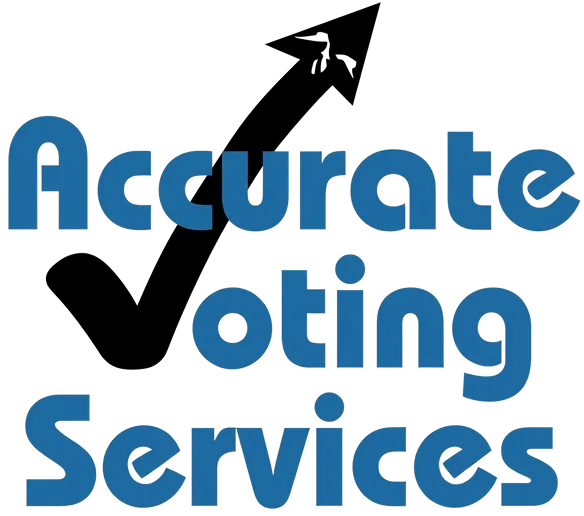 Accurate Voting Services logo